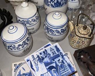 Blue on White Ceramics