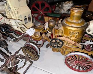 Metal Fire Department Toys