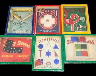 Collection Vintage R.J. Series Dexterity Puzzles
