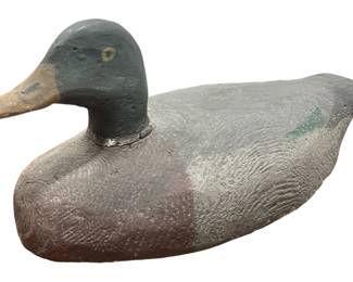 Primitive Mallard Duck Decoy
