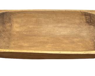 Primitive European Dough Bowl
