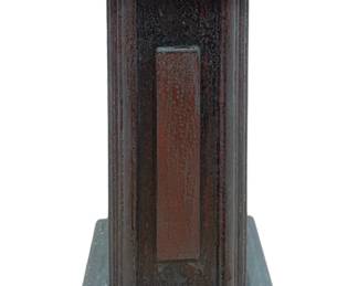 Small Primitive Folk Pedestal
