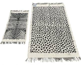 Two Animal Print Rugs, HAYIM Company
