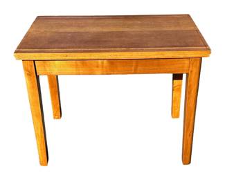 Antique Flip Top Game Table
