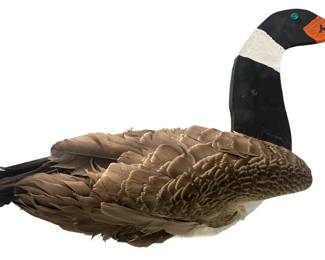 POPS CASEY Folk Art Goose Decoy Wall Hanging
