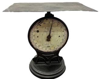 Antique SALTER TRADE Spring Balance Scale
