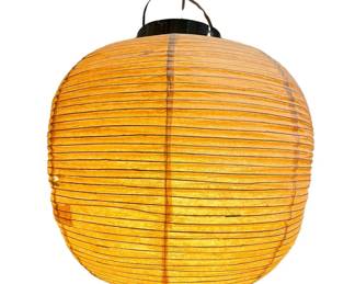 Large Old Paper Lantern Pendant Light
