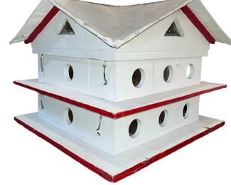 An Exceptional Folk Art Martin Bird House

