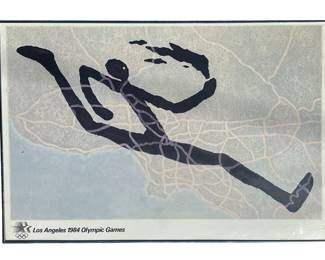Los Angeles 1984 Olympic Games MARTIN PURYEAR Poster
