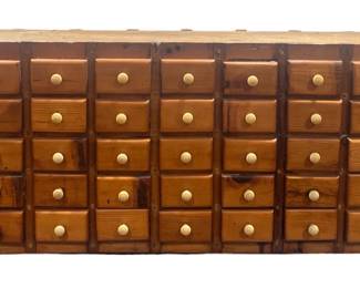 Folk Art Multi Unit Cabinet
