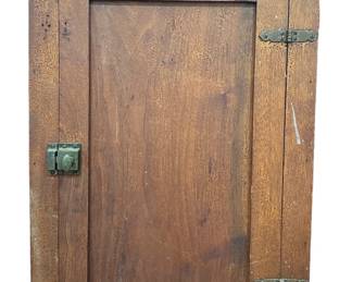 Antique Oak Medicine Cabinet
