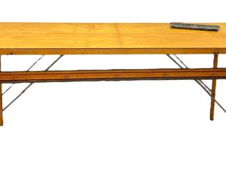 Vintage Collapsible Wallpaper Cutting Table,
