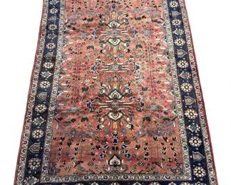 Antique Persian Lilihan Rug
