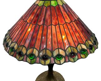 Stained Glass TIFFANY Style Lamp
