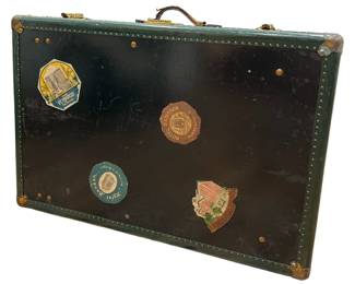 HARTMANN'S Art Deco Travel Suitcase Wardrobe
