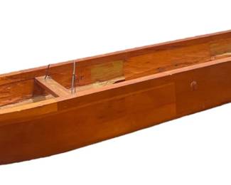 WWII Hand Carved Cigar Boat Store Display

