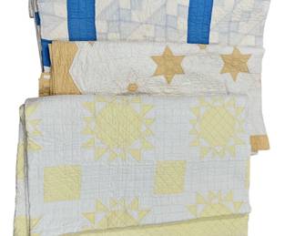 Three Hand Sewn Quilts
