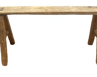 Primitive Farmhouse Bench
