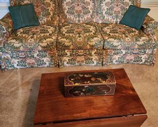 sofa and coffee table