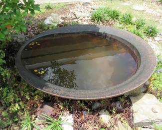 48" cast iron sugar kettle