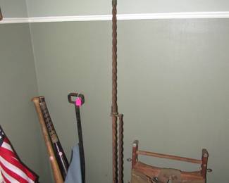 Antique lightning rod