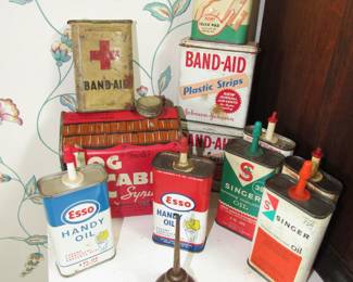 Vintage tins