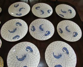 13" shrimp plates