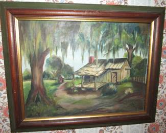 Oil painting by Carroll Guillory