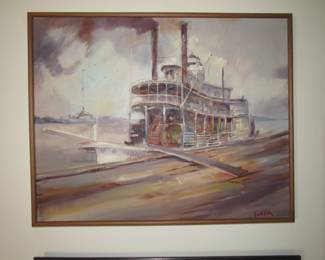 Original Robert Rucker oil painting