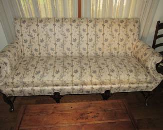 Vintage down-filled sofa