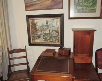 Antique plantation desk
