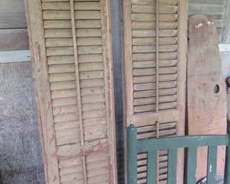 Cypress shutters