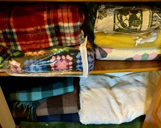 Afghans and quilts