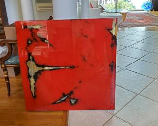 Signed original modern art