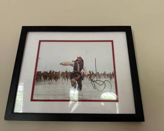 Johnny Depp, autographed Photo