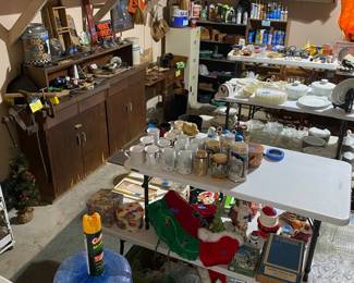 INSIDE AIR-CONDITIONED GARAGE.