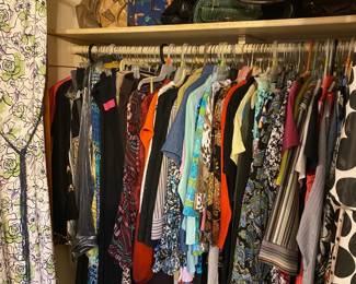 LOTS OF CLOTHING TO PICK FROM.