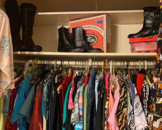 MORE CLOTHES AND BOOTS.