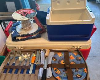 Picnic supplies & coolers
