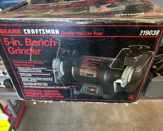 Sears Craftsman 5 in Bench Grinder