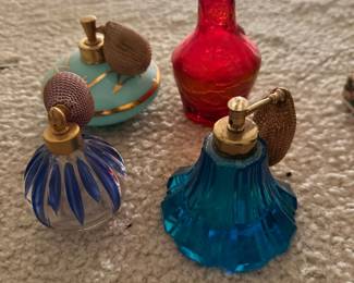Vintage perfume bottles