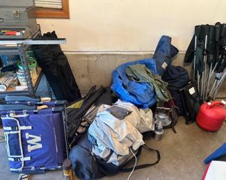 Camping Gear & stadium chairs