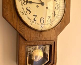 Ridgeway Regulator Clock