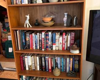 Bookshelf & book collection