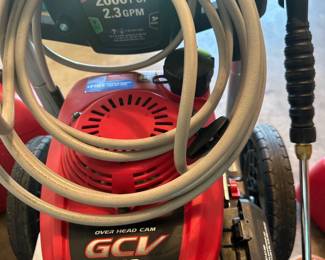 Honda GCV pressure washer