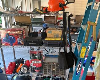 Ladders, air compressors & more