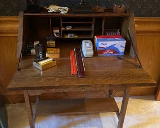 Vintage secretary desk