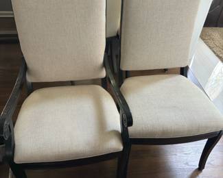 26. 4 RH Chairs  w Arms  $675 each , without arms $600 each