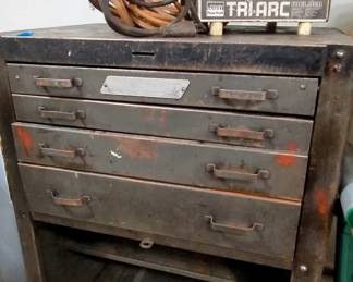 Vintage Snap-On tool cabinet