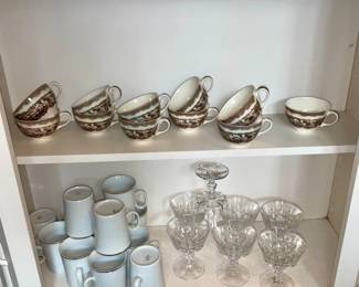Coffee Cups, champagne cups 
